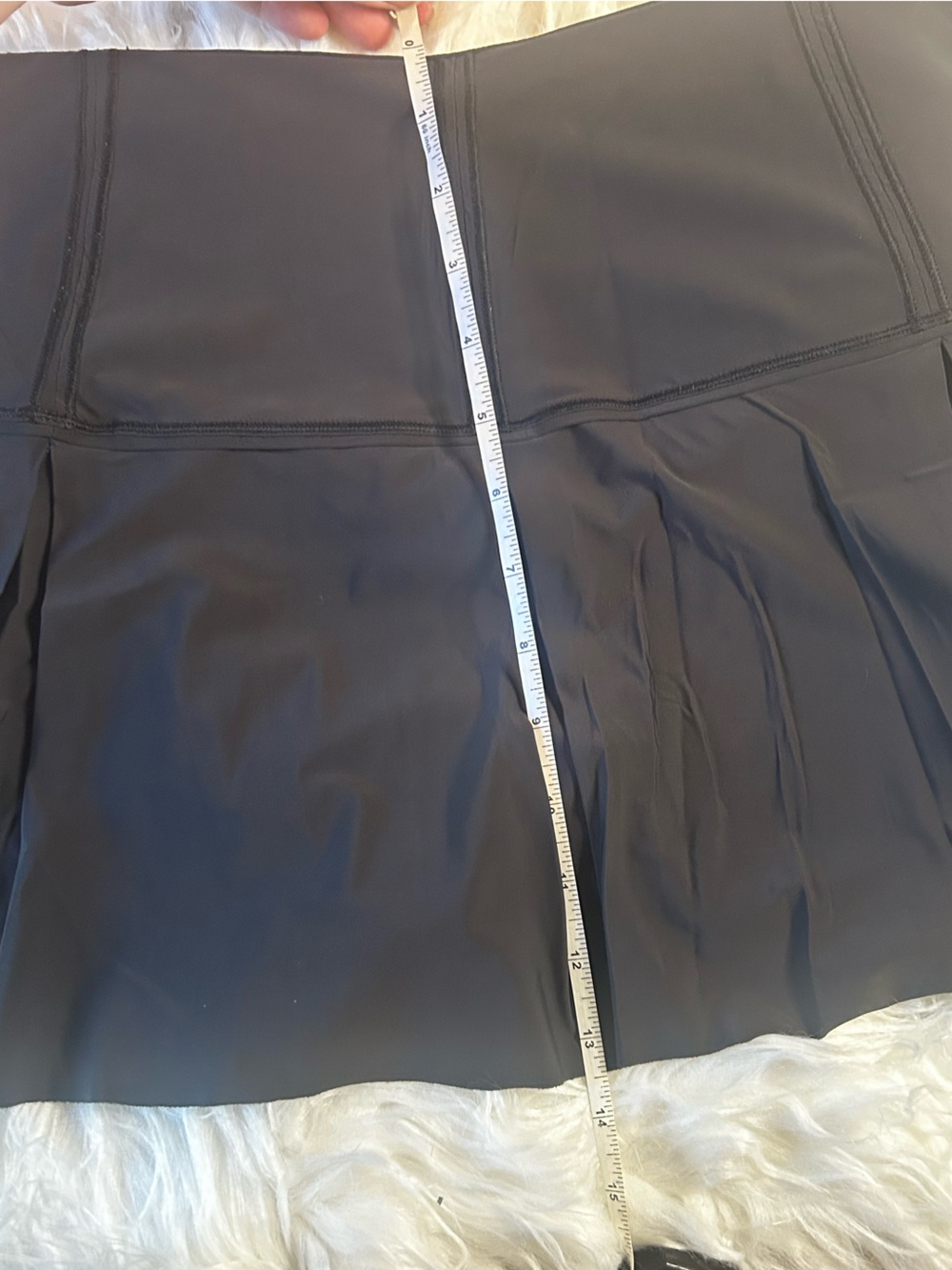 Lululemon Black Athletic Skort with Built-In Shorts - Picture 6 of 6